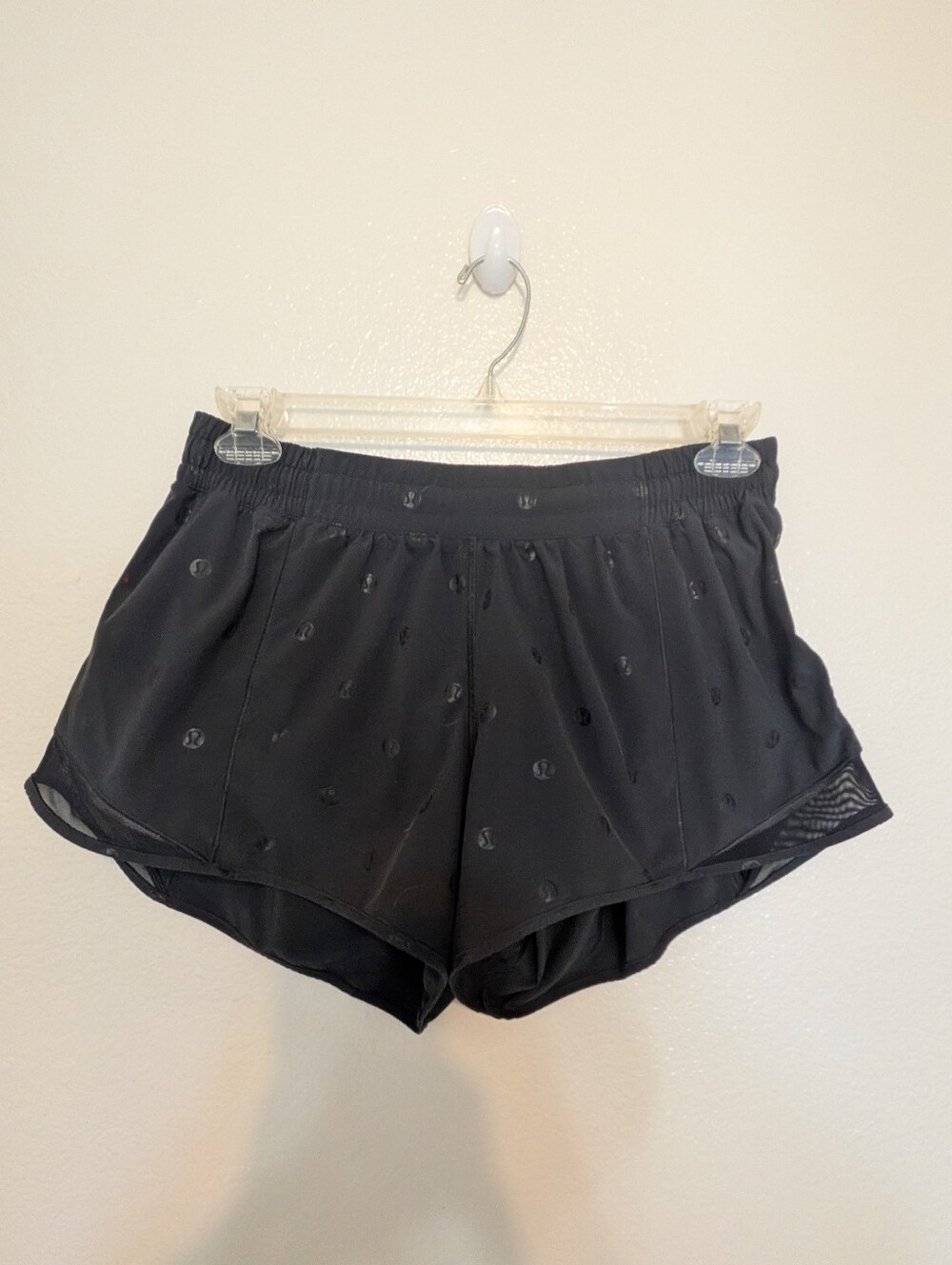 Lululemon Hotty Hot Logo Shorts